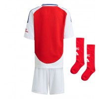 Camiseta Arsenal Primera Equipación Replica 2024-25 para niños mangas cortas (+ Pantalones cortos)